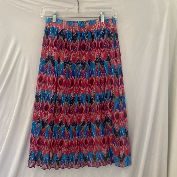 Anthropologie Dresses & Skirts - Greylin Anthropologie pleated print skirt sz small